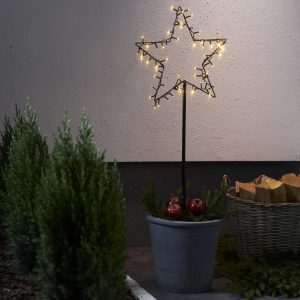 Julbelysning till trädgården, Stjärna