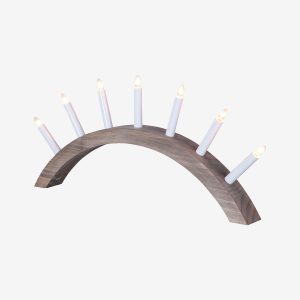 Star Trading - Adventsljusstake Aura - Brun - Adventsljusstakar - Från Homeroom