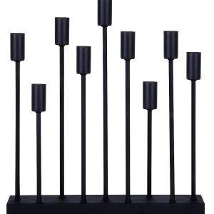 Star Trading - Adventsljusstake Pix - Svart - Adventsljusstakar - Från Homeroom