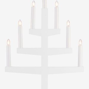 Star Trading - Adventsljusstake Trapp - Vit - Adventsljusstakar - Från Homeroom