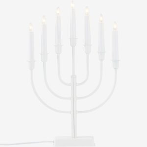 Star Trading - KRISTINA elljusstake - Vit - Adventsljusstakar - Från Homeroom