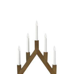 Bjurfors Adventsljusstake Mörkt Trä 47,5 cm