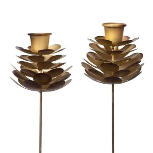 Ljushållare Kotte Antikmässing /st