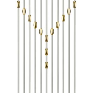 Necklace Ljusstake Vit