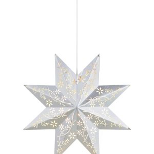 Silva Metallstjärna Silver 30 cm
