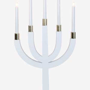 Star Trading - Adventsljusstake Elias - Vit - Adventsljusstakar - Från Homeroom