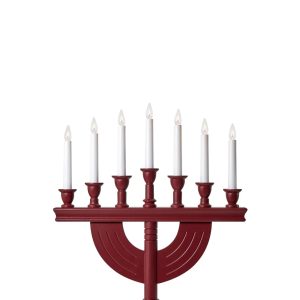 Torpa Adventljusstake Röd