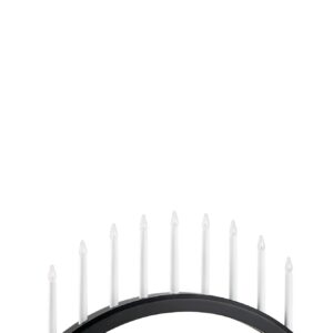 Avento Adventsljusstake Svart 9 Ljus