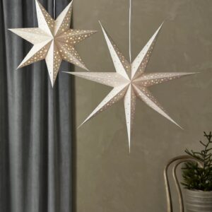 Blank Julstjärna Guld 75 cm