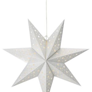 Blank Julstjärna Silver 45 cm