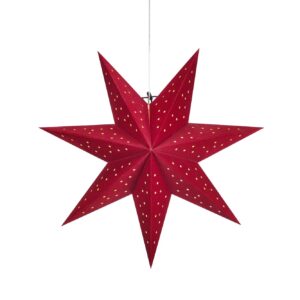 Blink Julstjärna Röd 45 cm