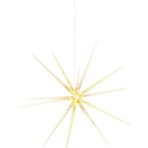 Bright Hängande Stjärna Vit