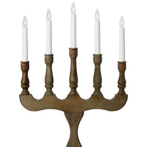 Svaneholm Adventljusstake Grå 5 Ljus