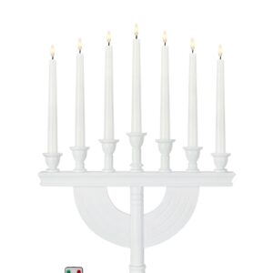 Torpa Adventsljusstake Vit Batteridriven