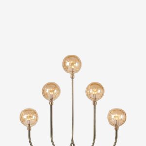 Markslöjd - Ljusstake Enys 5L - Mässing - Adventsljusstakar - Från Homeroom