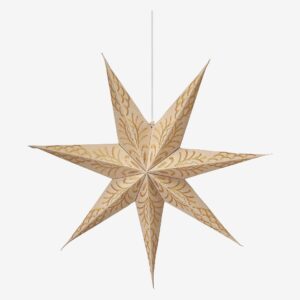 PR Home - Julstjärna Celeste 60 cm - Beige - Adventsstjärnor - Från Homeroom