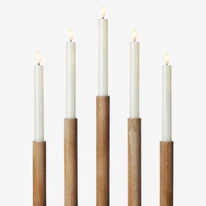 Markslöjd - Ljusstake Miila 5L - Brun - Adventsljusstakar - Från Homeroom