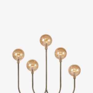 Markslöjd - Ljusstake Enya 5L - Mässing - Adventsljusstakar - Från Homeroom