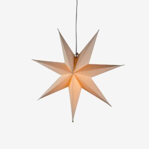 Konstsmide - Pappersstjärna 60cm - Vit - Julpynt - Från Homeroom