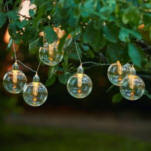 Star Trading - SOLCELLSLJUSSLINGA CHANIA - Transparent - Ljusslingor - Från Homeroom