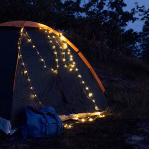 Utdragbar ljusslinga