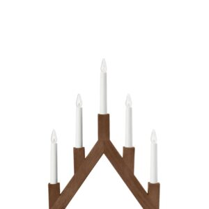 Bjurfors Adventsljusstake Mörkbrun 47,5 cm