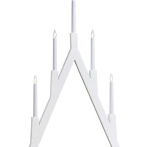 Bjurfors Adventsljusstake Vit 77 cm