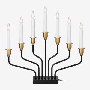 Markslöjd - Ljusstake Brosa - Svart - Adventsljusstakar - Från Homeroom