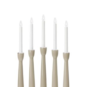 Måseskär Adventsljusstake Greige 5 ljus