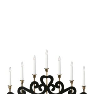 Nightfall Adventsljusstake Svart