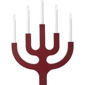 Sapin Adventsljusstake Röd 65 cm