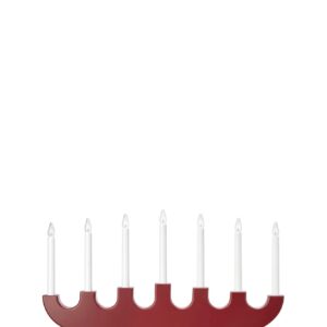 Spira Adventsljusstake Mörkröd 60 cm