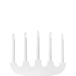Spira Adventsljusstake Vit 35 cm