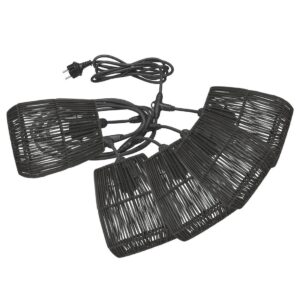 Flex out Outdoor ljusslinga inkl skärm Saigon svart - Pr Home