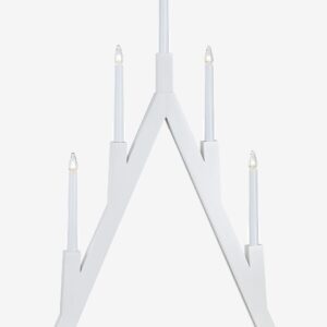 Markslöjd - Ljusstake Bjurfors - Vit - Adventsljusstakar - Från Homeroom