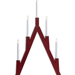 Bjurfors Adventsljusstake Röd 77 cm