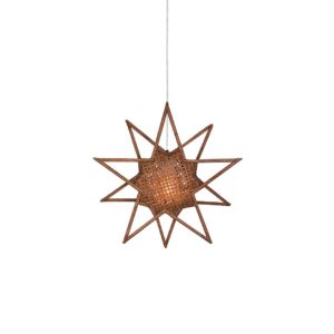 Globen Lighting - Julstjärna Karin 45 - Brun - Adventsstjärnor - Från Homeroom