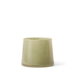 Ljuslykta Glas Grön 10cm