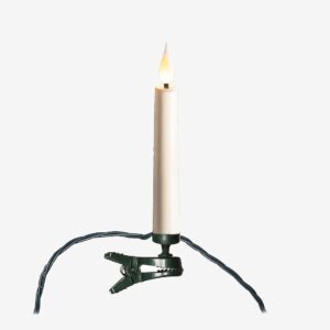 Konstsmide - Julbelysningsset Flicker LED med 16 lampor - Vit - Ljusslingor - Från Homeroom