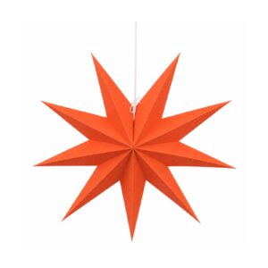 Adventsstjärna Freja 60cm Orange