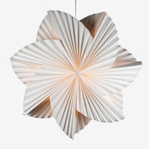 Konstsmide - Pappersstjärna Vindsnurra 80 cm - Vit - Adventsstjärnor - Från Homeroom