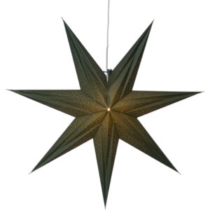 Star Trading Pappersstjärna Holly 60 cm Grön